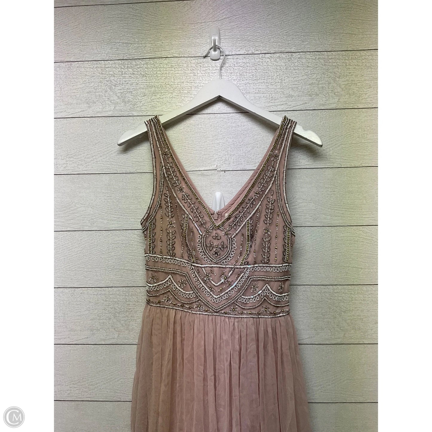 Dress Party Long By Bhldn In Pink, Size: 8