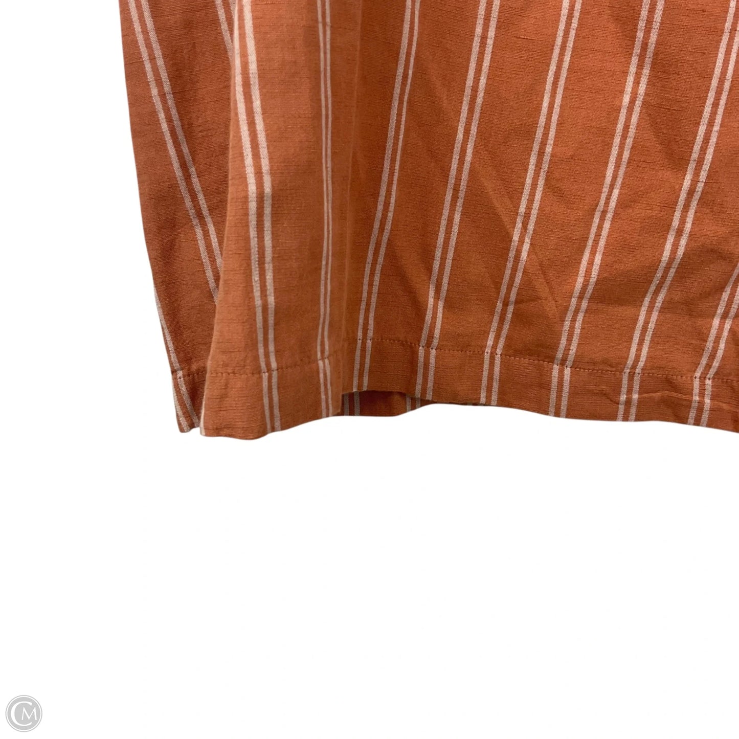 Top Sleeveless By Pact In Orange, Size: M