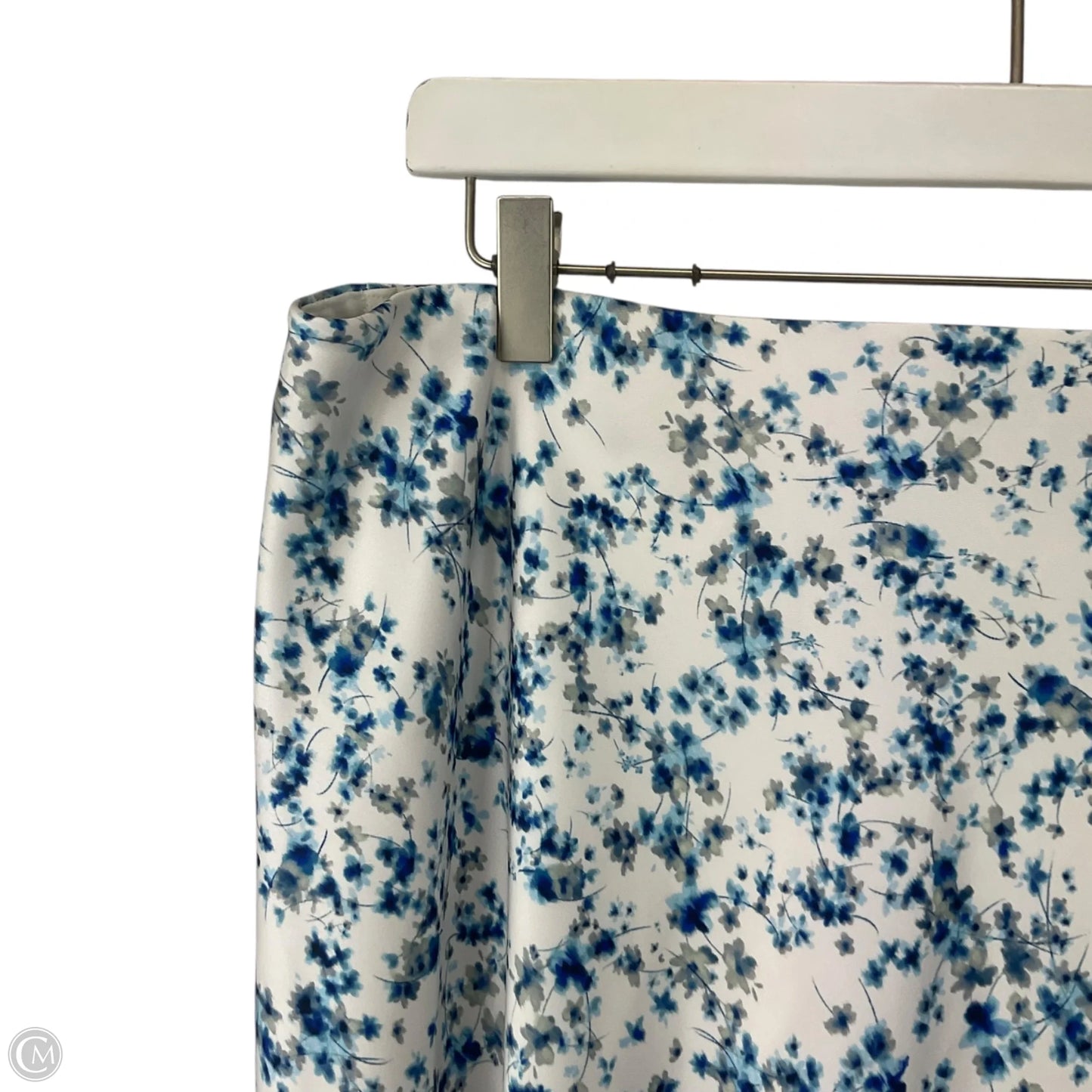 Skirt Maxi By Cece In Blue & White, Size: Xl