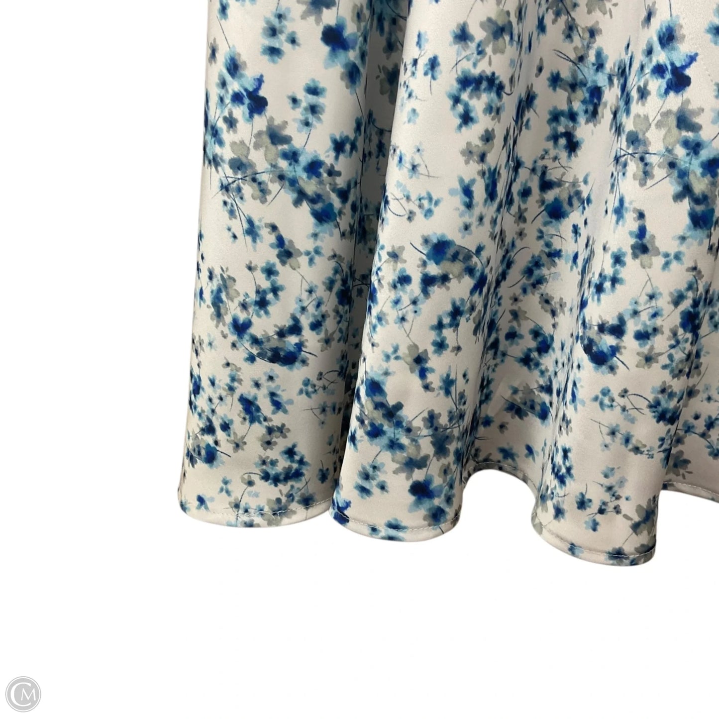 Skirt Maxi By Cece In Blue & White, Size: Xl