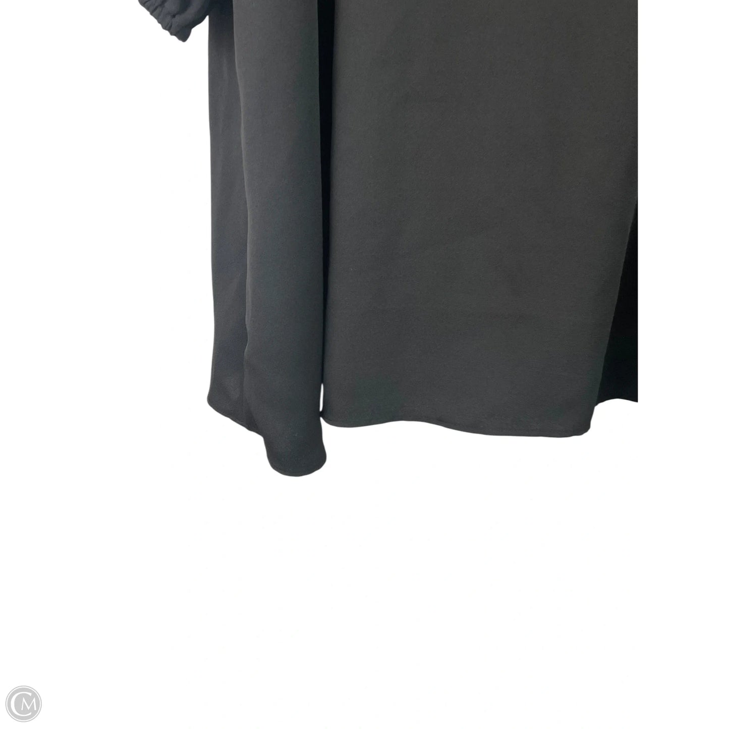 Dress Party Midi By Loft In Black & Gold, Size: 16