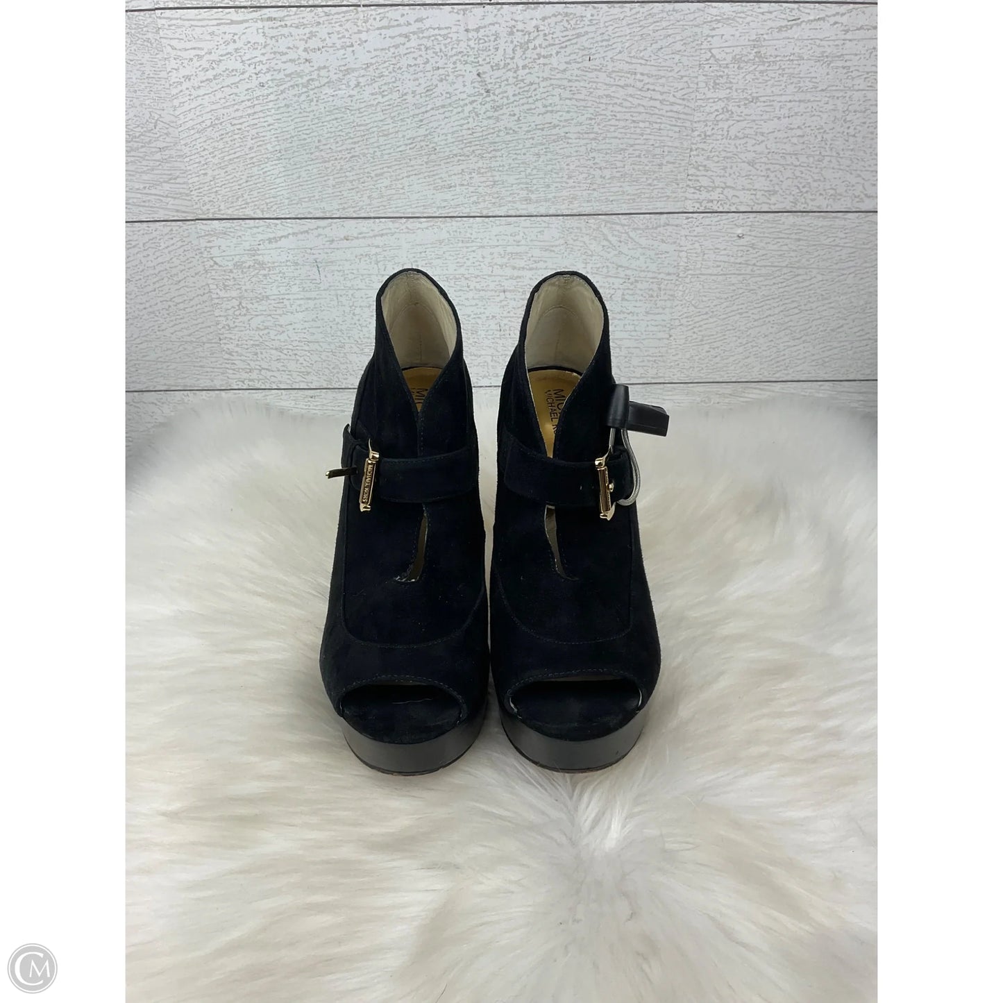 Shoes Designer By Michael Kors In Black, Size: 7.5