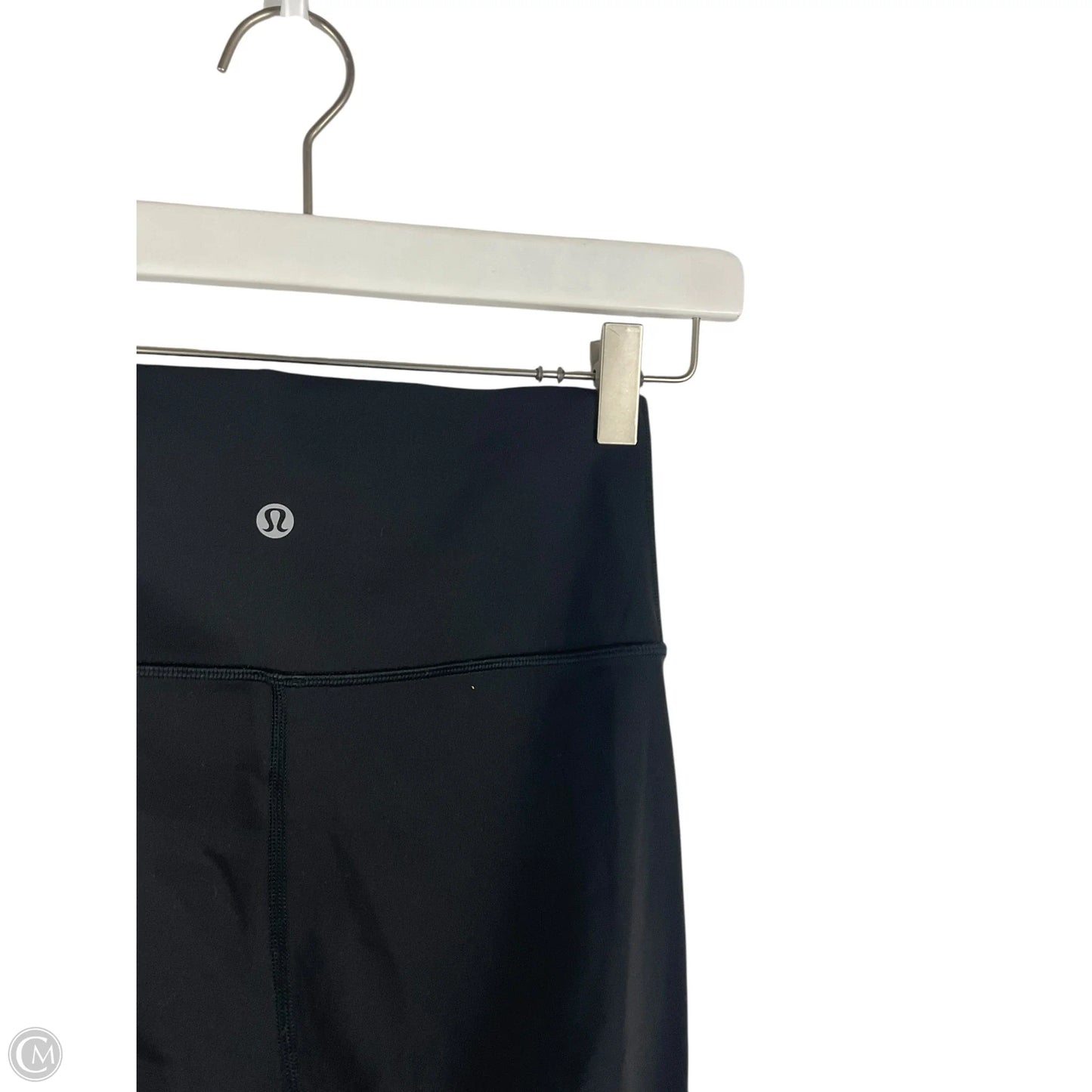 Athletic Leggings By Lululemon In Black, Size: 4