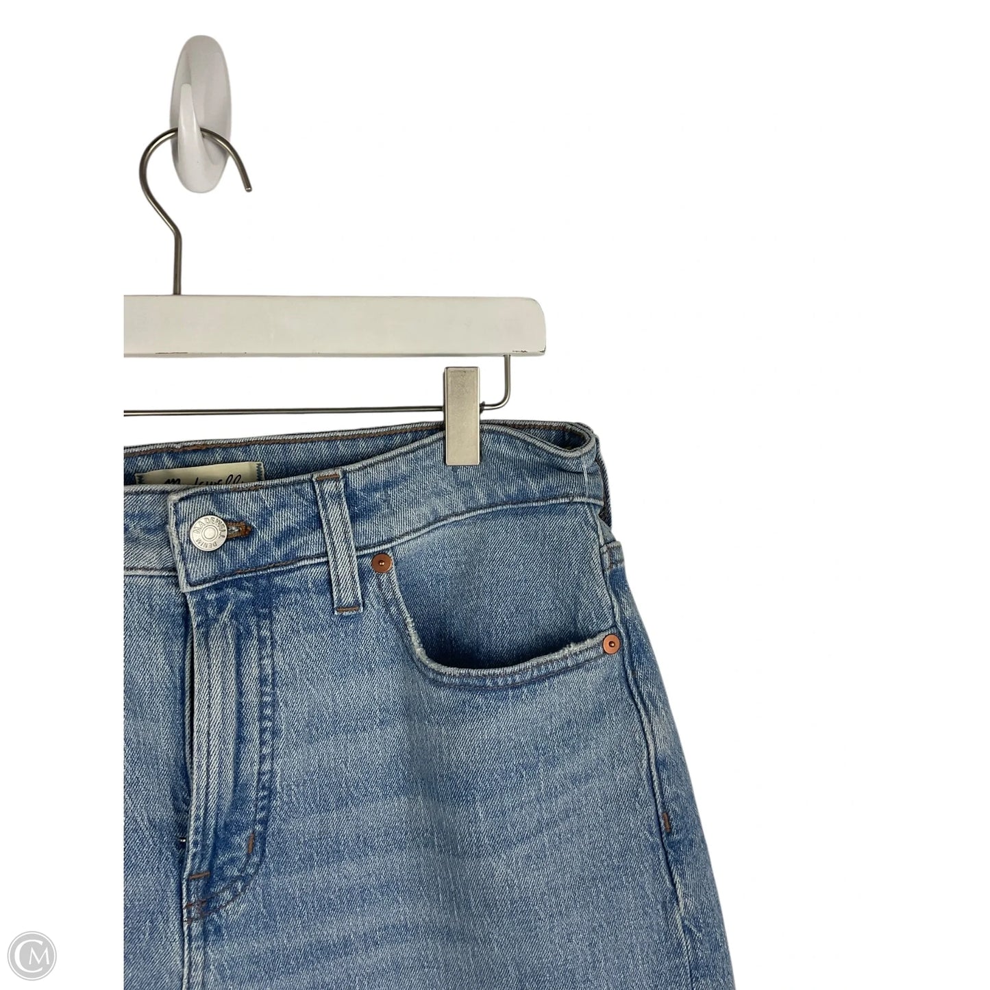 Jeans Wide Leg By Madewell In Blue Denim, Size: 6