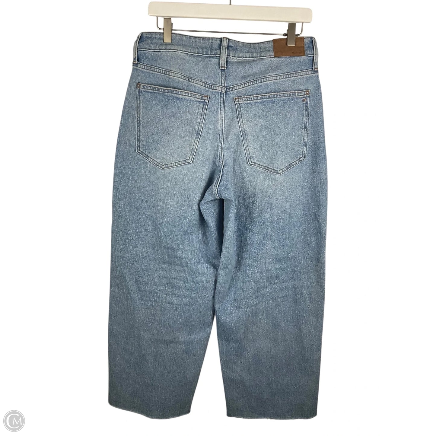 Jeans Wide Leg By Madewell In Blue Denim, Size: 6