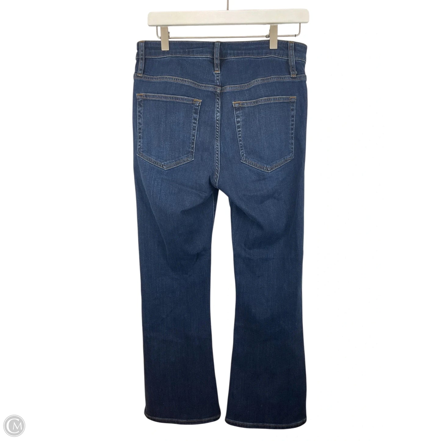 Jeans Flared By Frame In Blue Denim, Size: 6