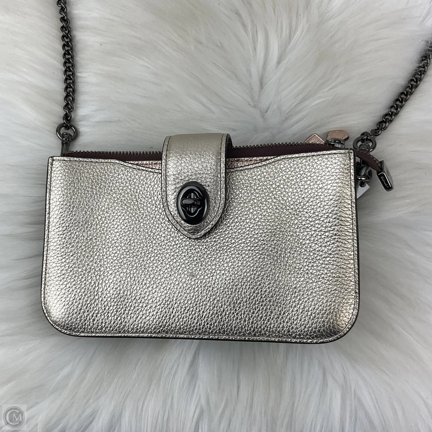 Crossbody Designer By Coach, Size: Small