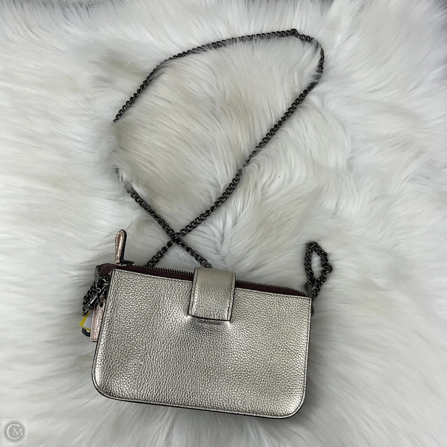 Crossbody Designer By Coach, Size: Small