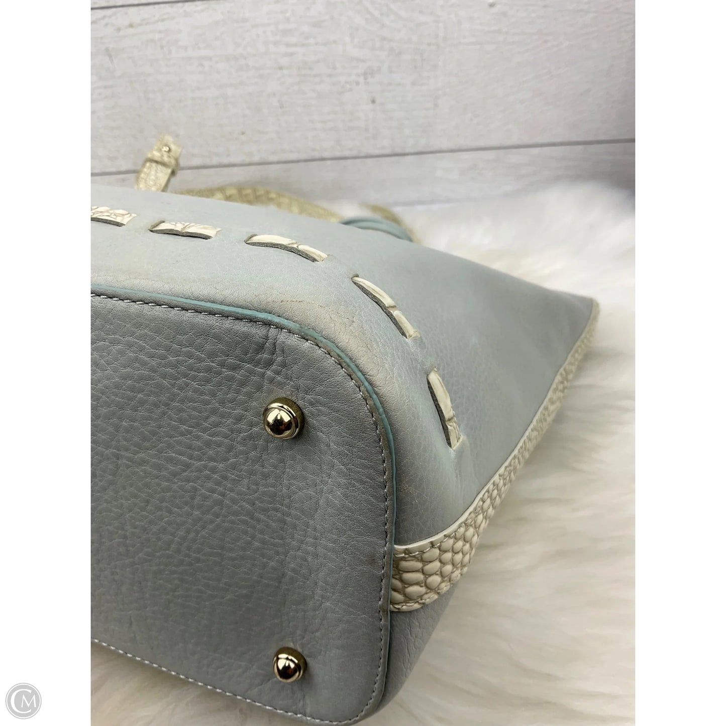 Handbag Designer By Brahmin, Size: Large