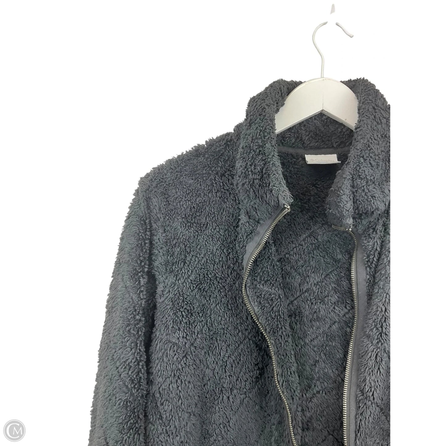 Jacket Faux Fur & Sherpa By Columbia In Grey, Size: L