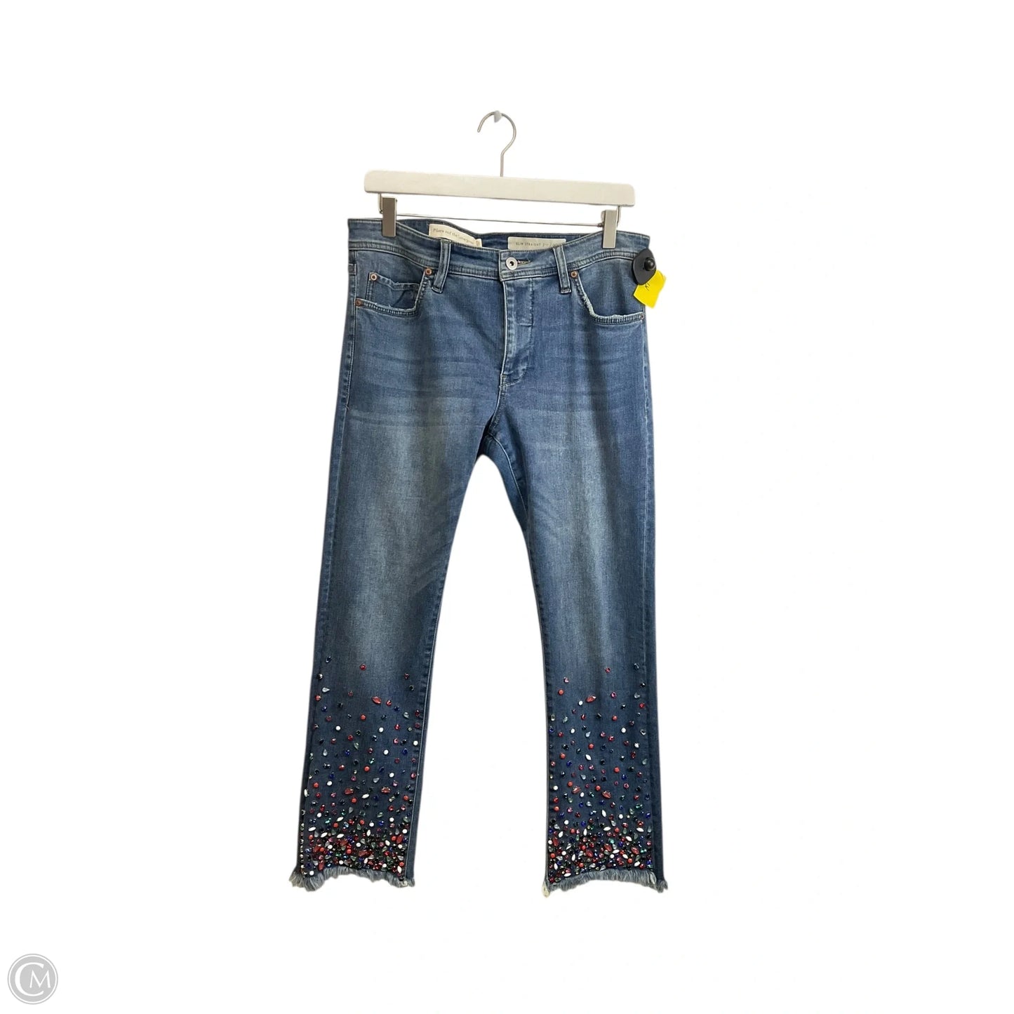 Jeans Skinny By Pilcro In Blue Denim, Size: 8