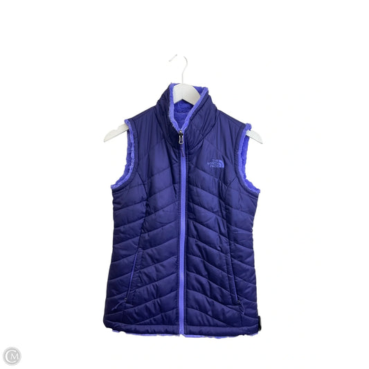 Vest Puffer & Quilted By The North Face In Purple, Size: L