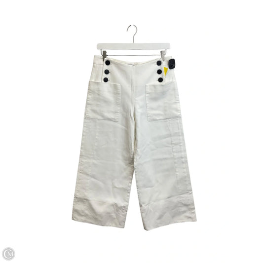 Pants Wide Leg By Cmc In White, Size: M