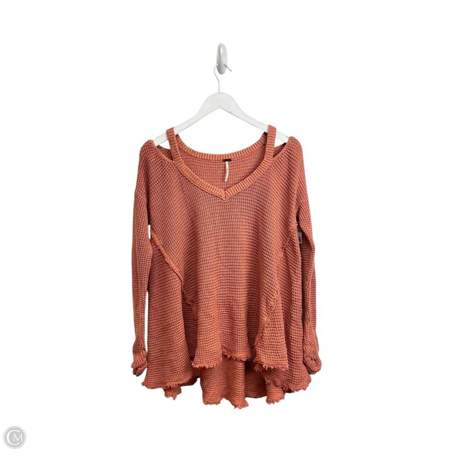 Sweater By Free People In Orange, Size: M