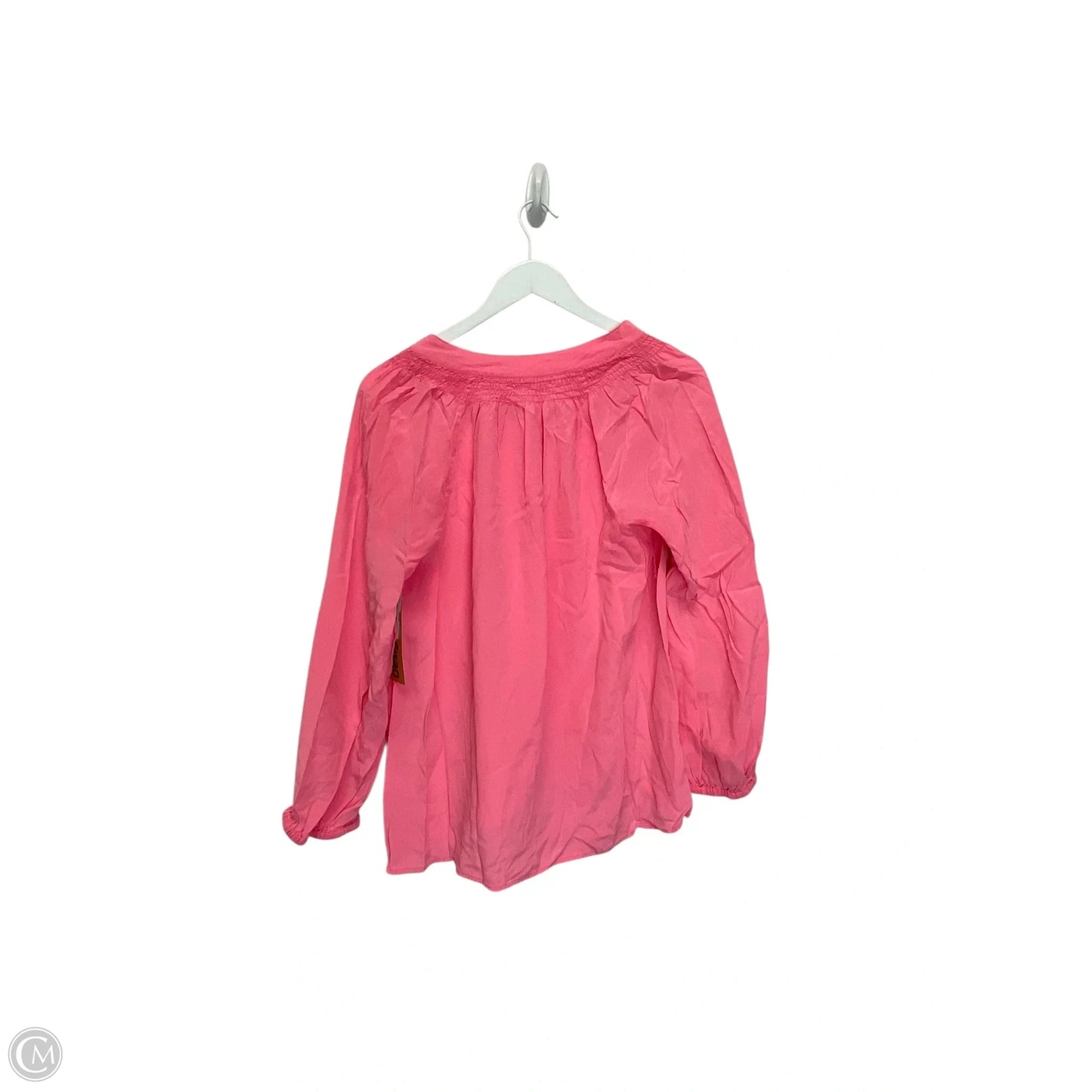 Top Long Sleeve Designer By Lilly Pulitzer In Pink, Size: L