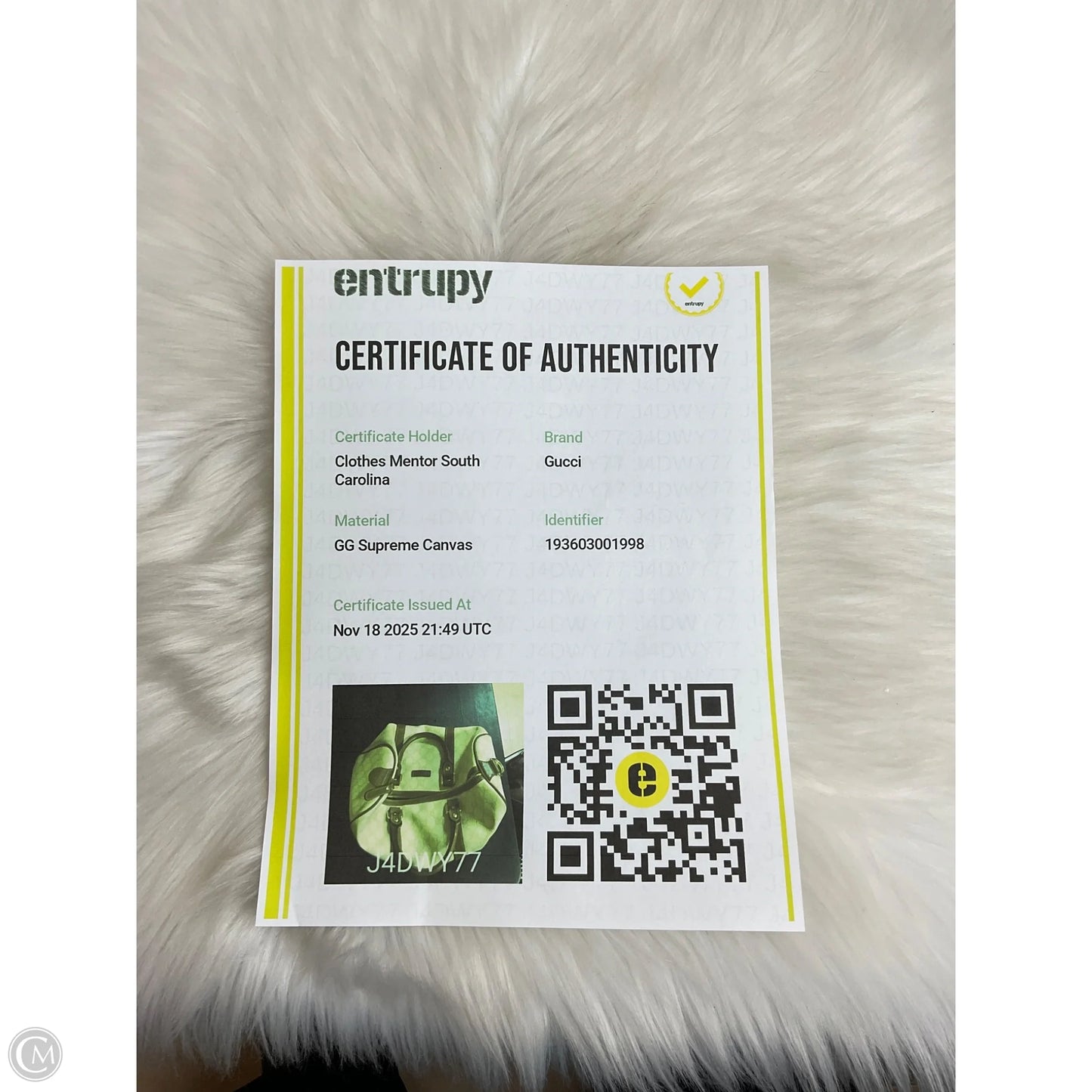 Handbag Luxury Designer By Gucci, Size: Large