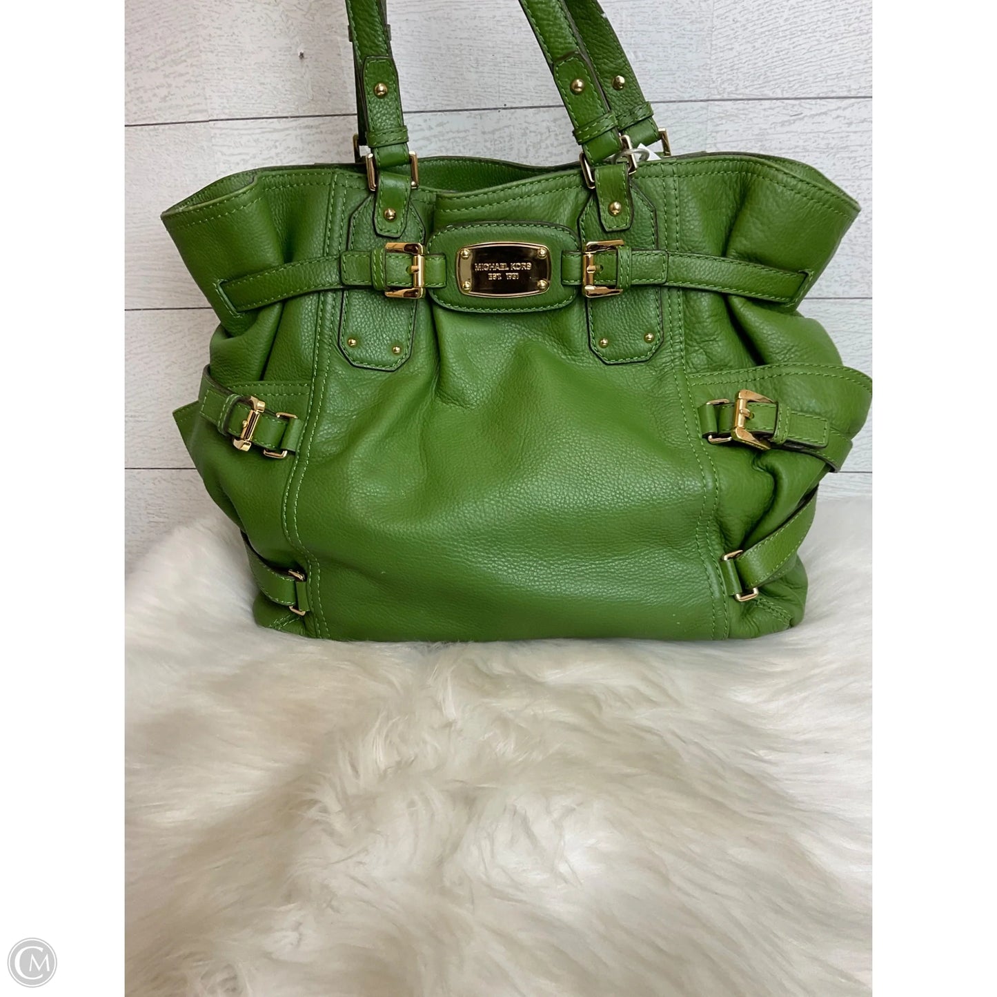 Handbag Designer By Michael Kors, Size: Large