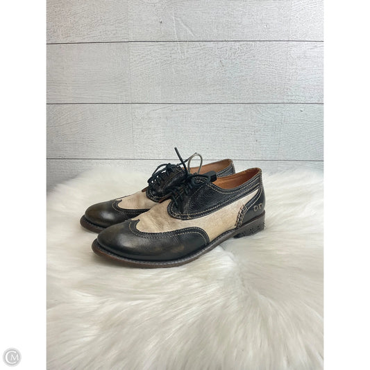 Shoes Sneakers By Bed Stu In Black & White, Size: 7