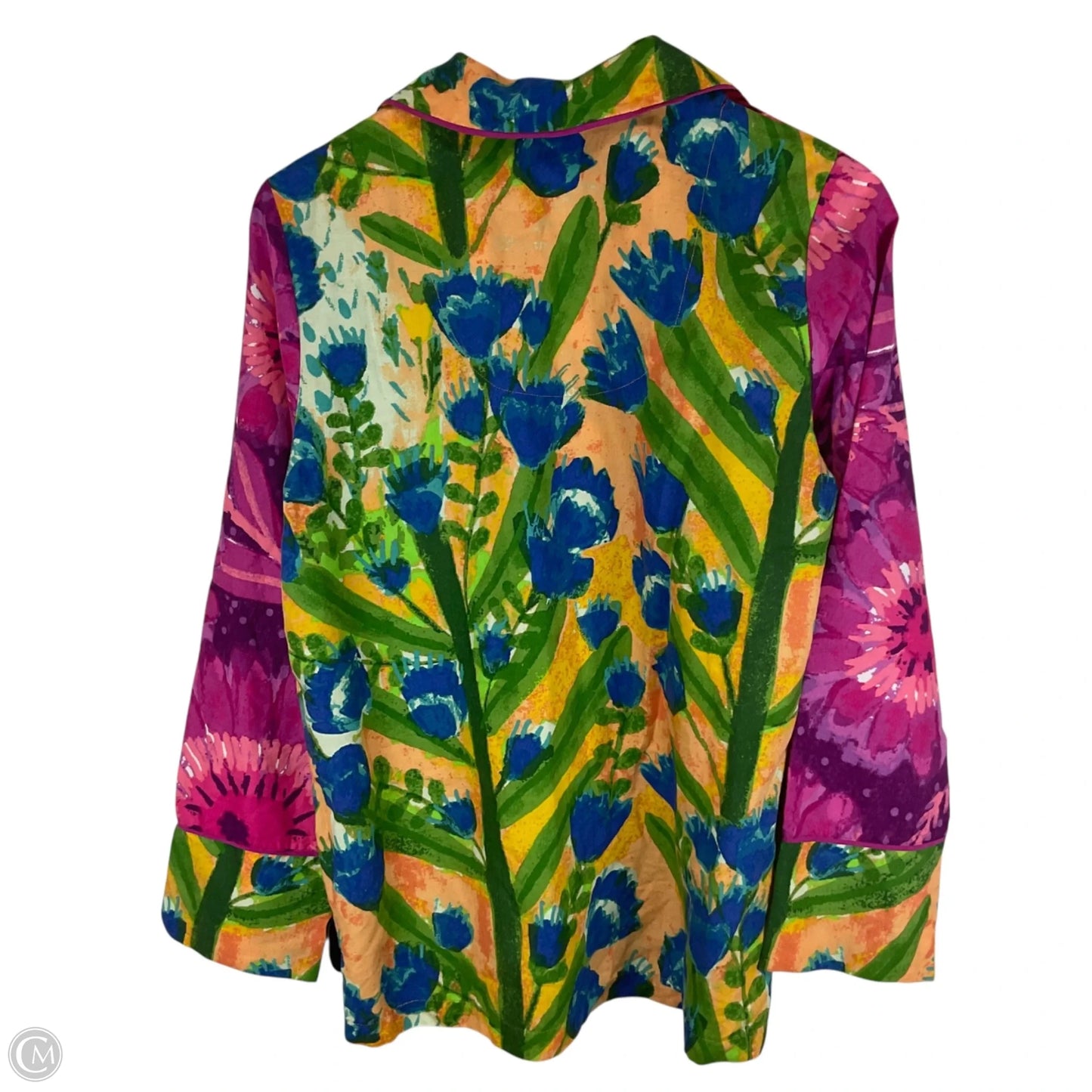 Top Long Sleeve By Anthropologie In Multi-colored, Size: S