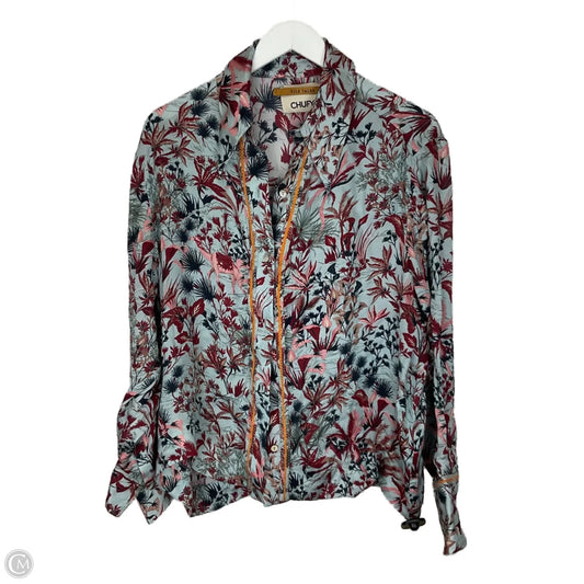 Top Long Sleeve By Cma In Floral Print, Size: S