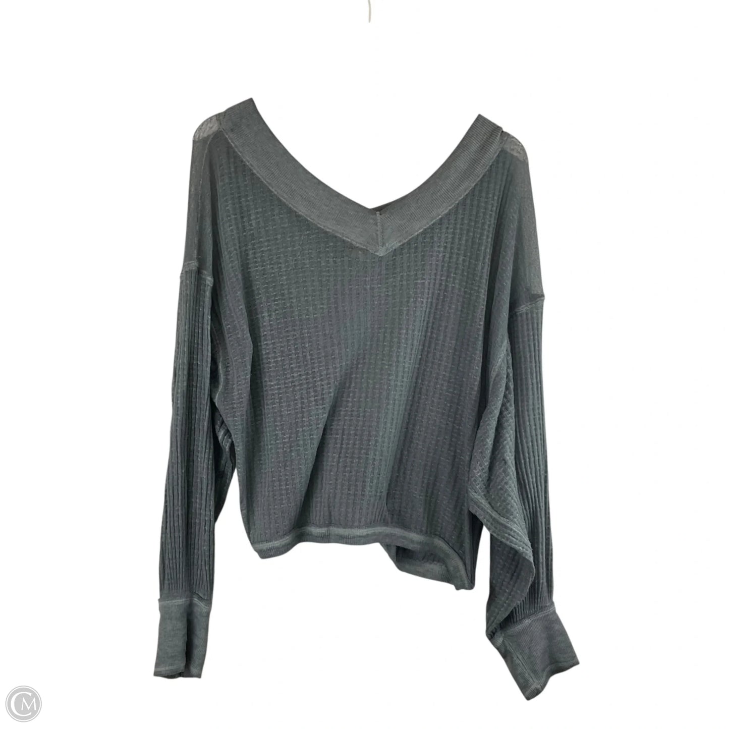 Top Long Sleeve Basic By We The Free In Grey, Size: Xs