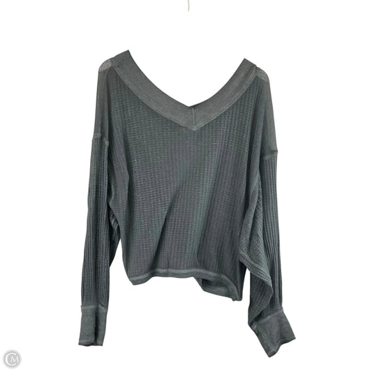 Top Long Sleeve Basic By We The Free In Grey, Size: Xs