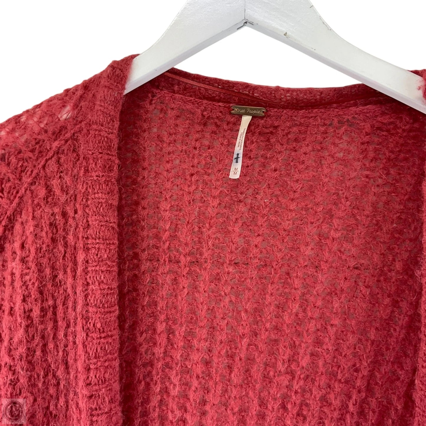 Cardigan By Free People In Red, Size: M