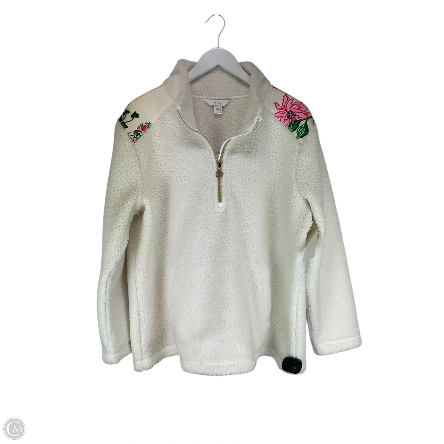 Sweater Designer By Lilly Pulitzer In Cream, Size: L