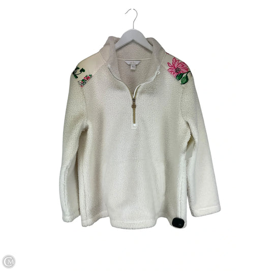 Sweater Designer By Lilly Pulitzer In Cream, Size: L