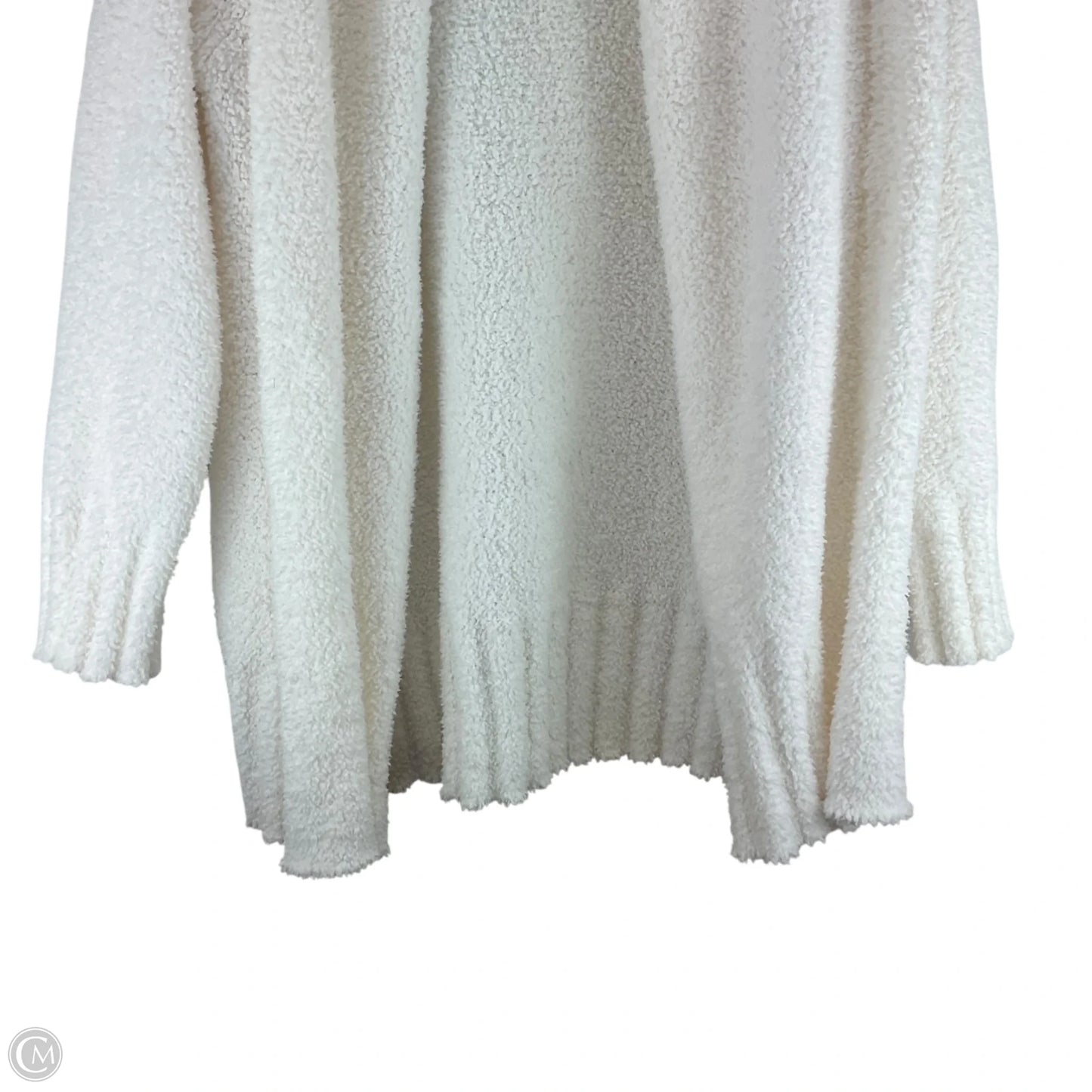 Sweater Cardigan Designer By Lilly Pulitzer In White, Size: L