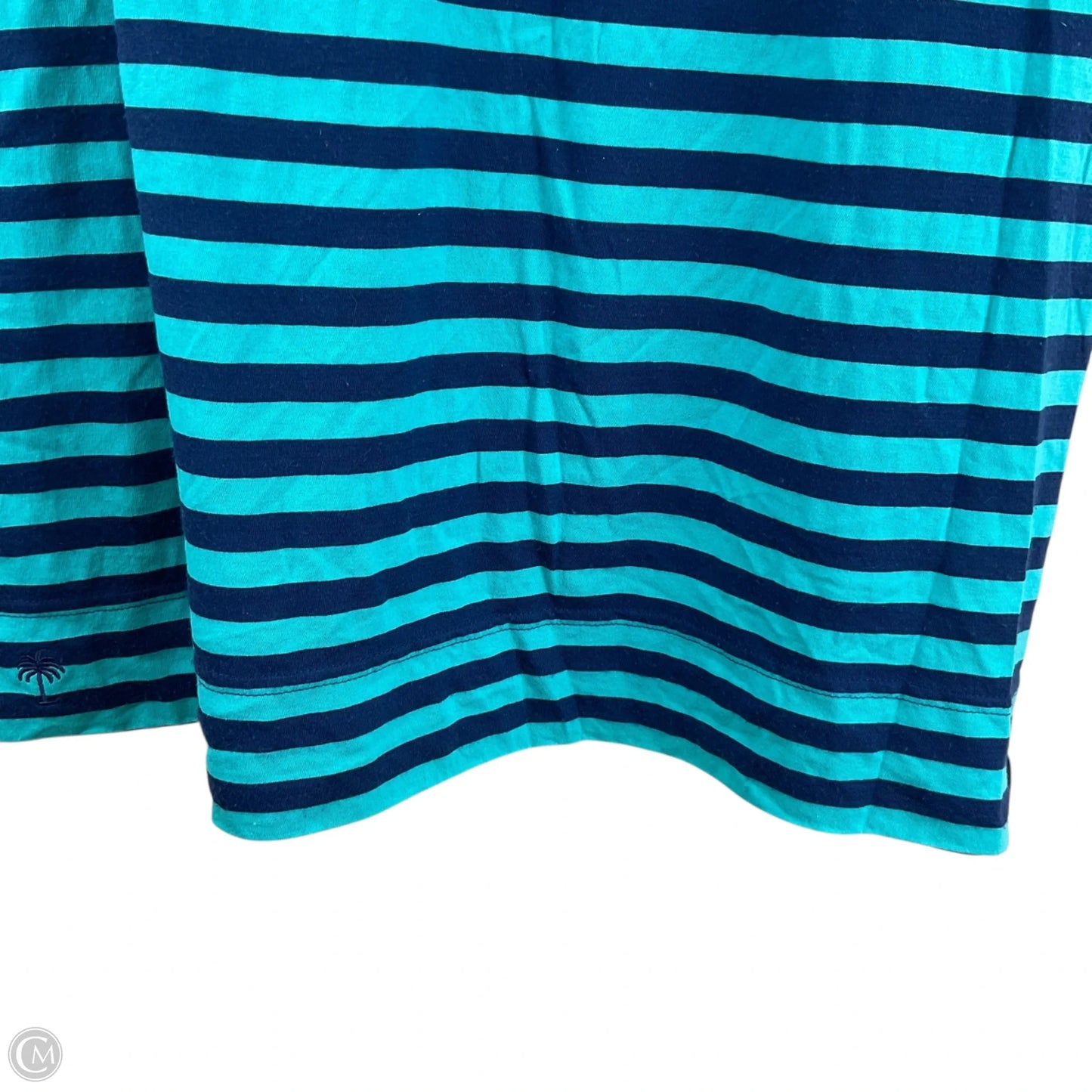 Dress Designer By Lilly Pulitzer In Blue & Green, Size: Xl