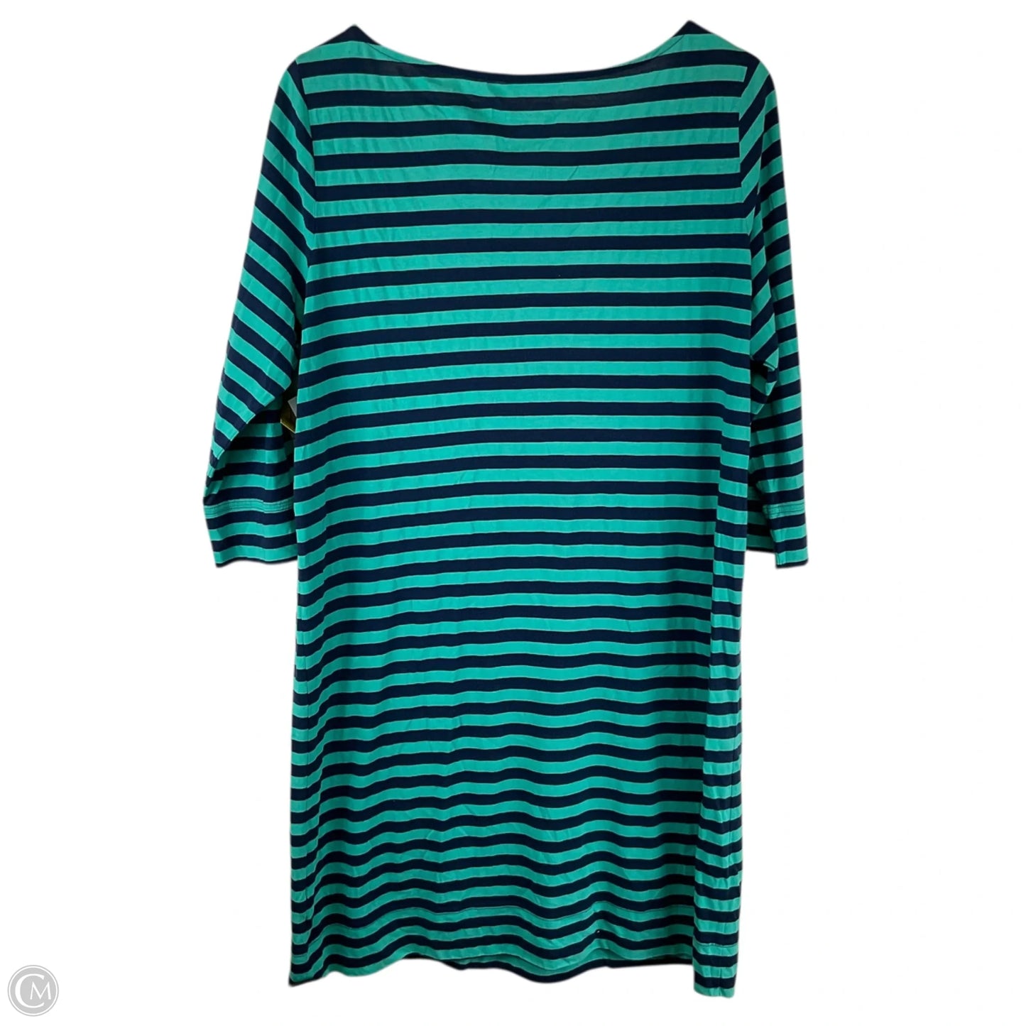 Dress Designer By Lilly Pulitzer In Blue & Green, Size: Xl