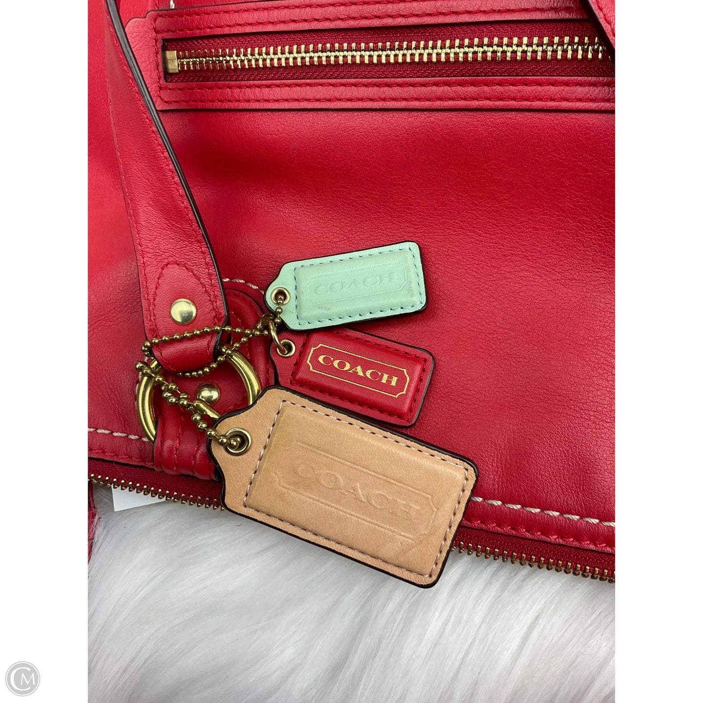 Handbag Designer By Coach, Size: Large