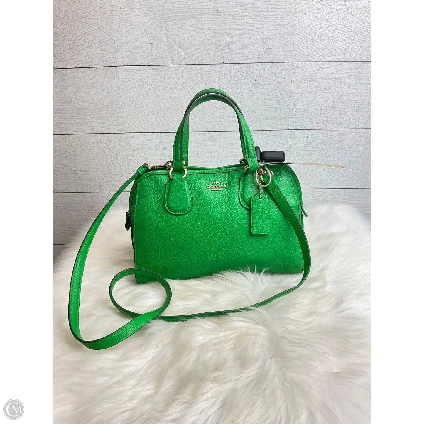 Handbag Designer By Coach, Size: Small