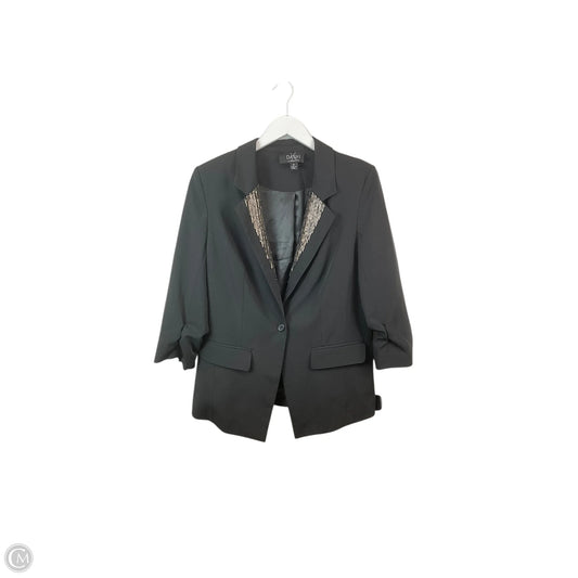 Blazer By Kardashian Kollections In Black, Size: 10
