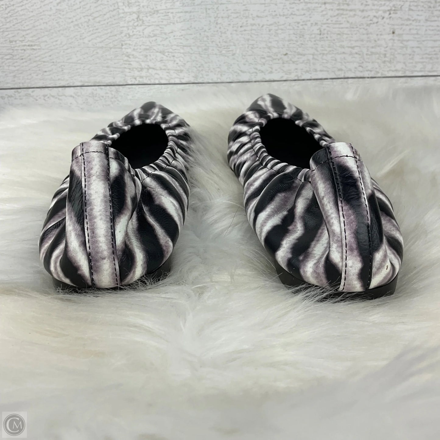 Shoes Flats By Cmb In Animal Print, Size: 7