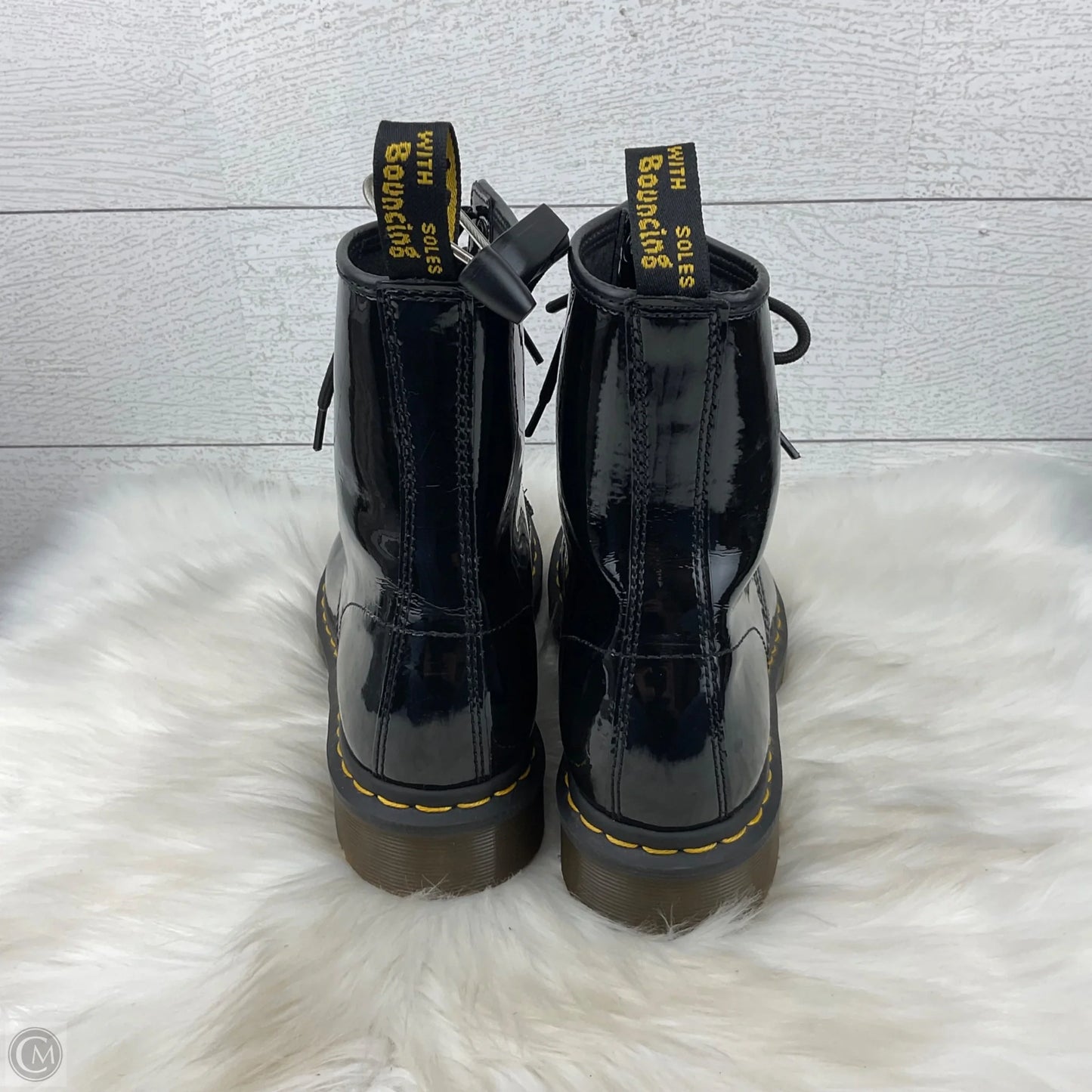 Boots Combat By Dr Martens In Black, Size: 10