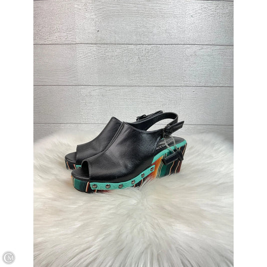 Shoes Heels Block By Crazy Train In Black, Size: 6