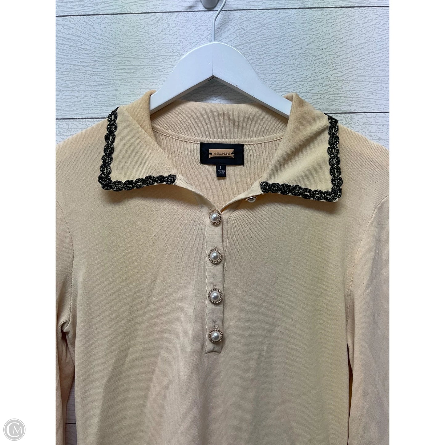 Dress Casual Short By Cme In Tan, Size: L