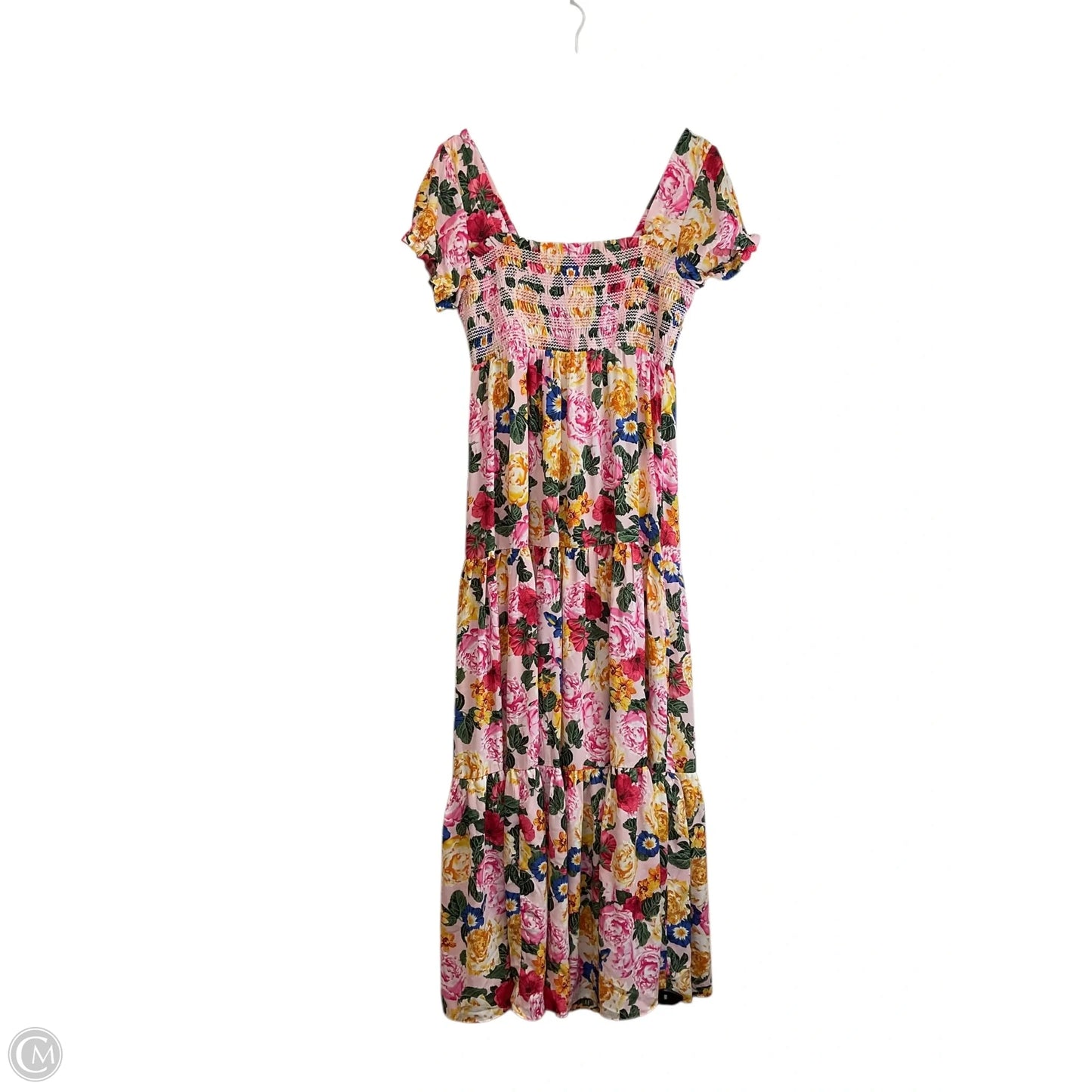 Dress Casual Maxi By Buddy Love In Floral Print, Size: L