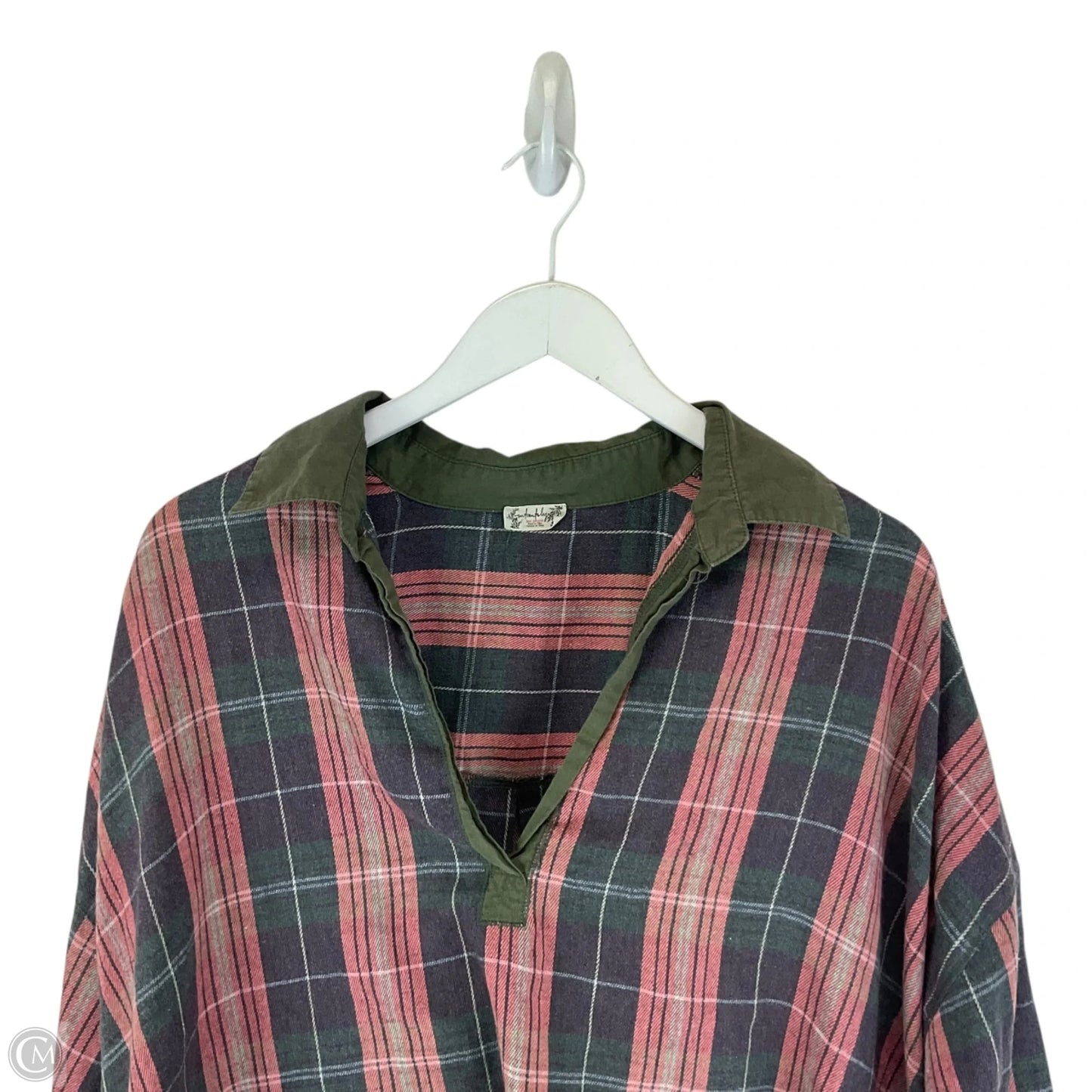Top Long Sleeve By Free People In Multi-colored, Size: M