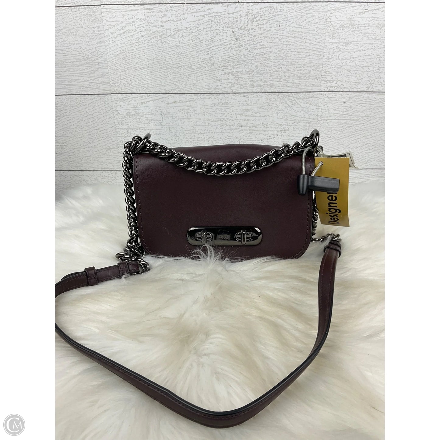 Handbag Designer By Coach, Size: Small