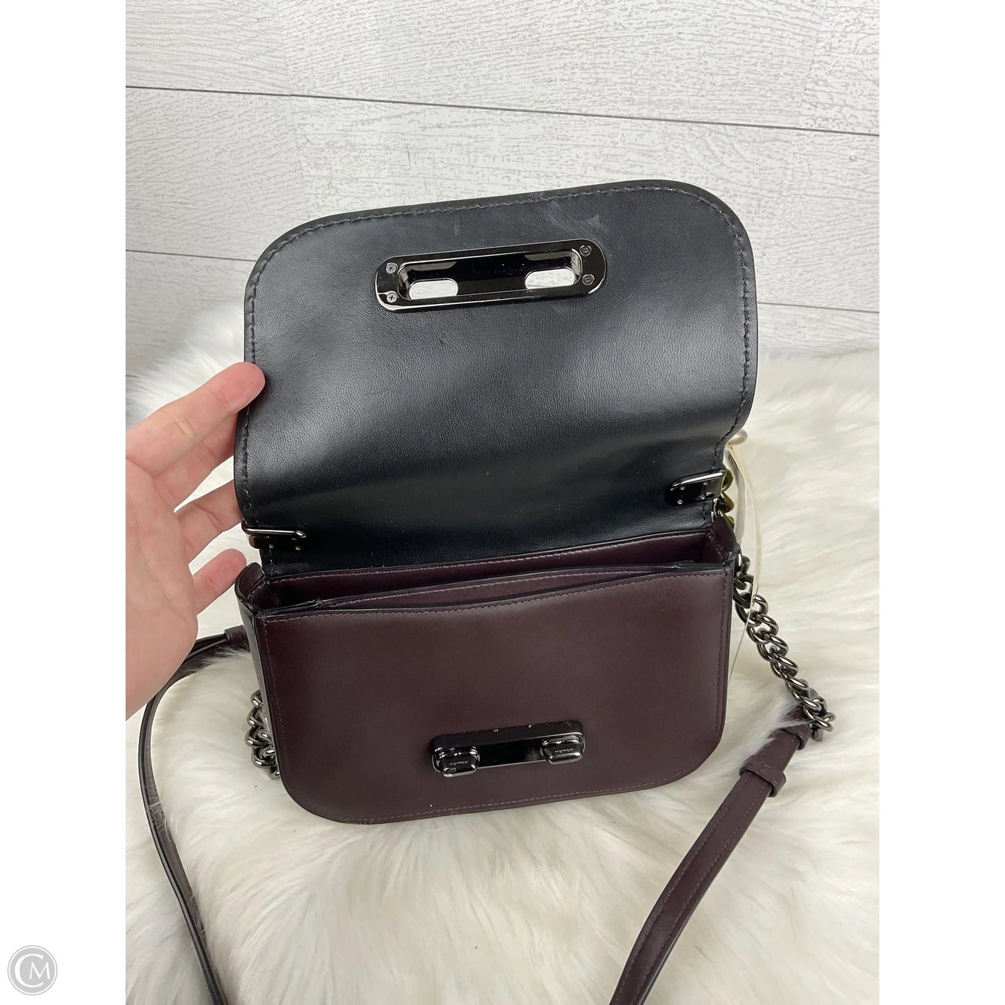 Handbag Designer By Coach, Size: Small