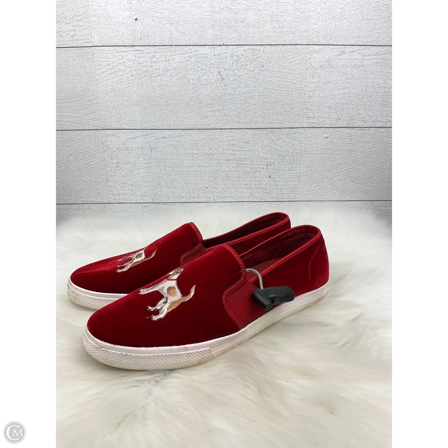 Shoes Flats By Ralph Lauren In Red, Size: 9