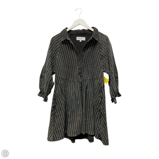 Dress Casual Short By Veveret In Grey, Size: S