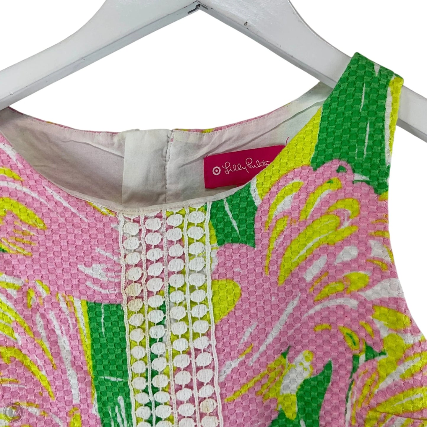 Dress Designer By Lilly Pulitzer In Pink, Size: L