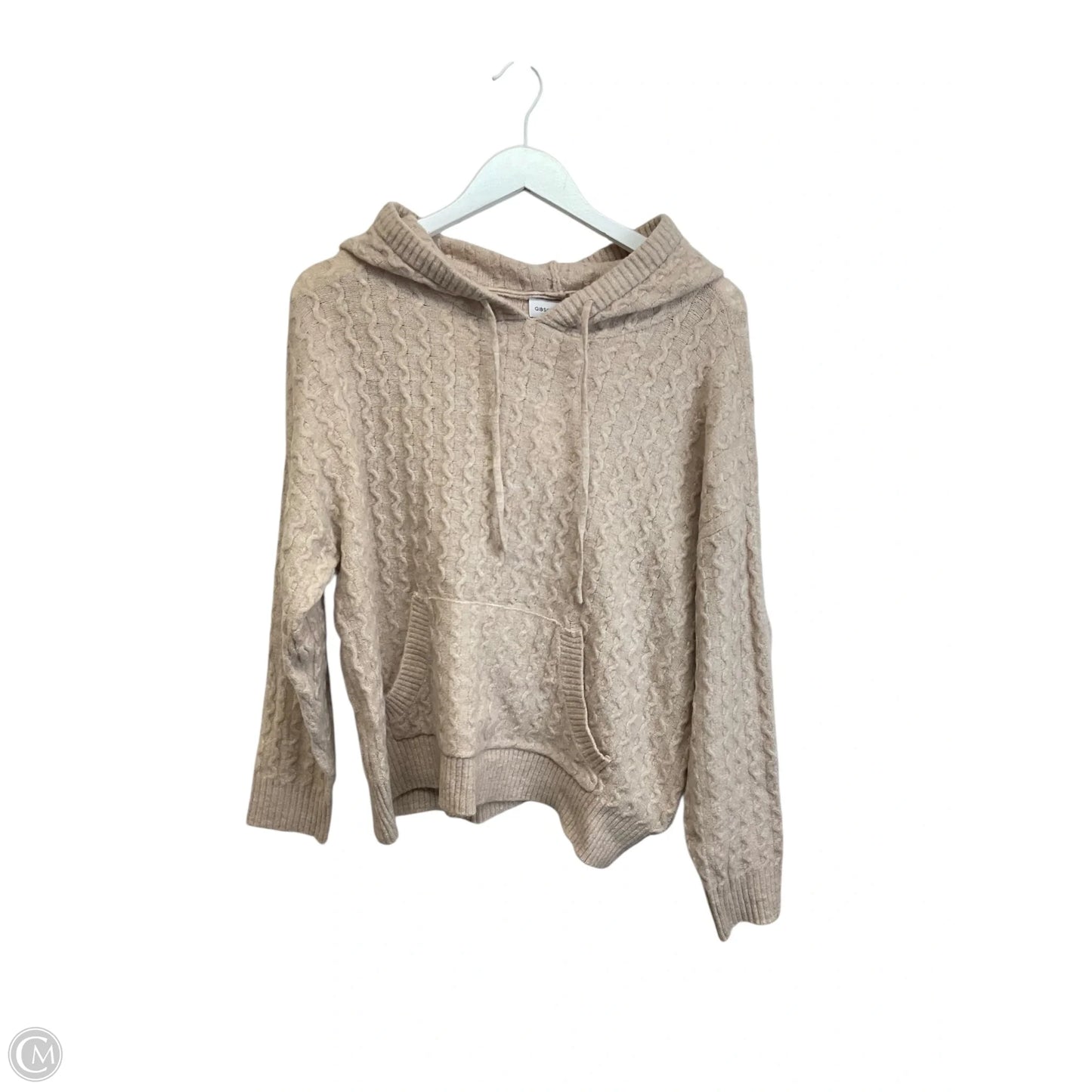 Sweatshirt Hoodie By Gibson And Latimer In Brown, Size: M