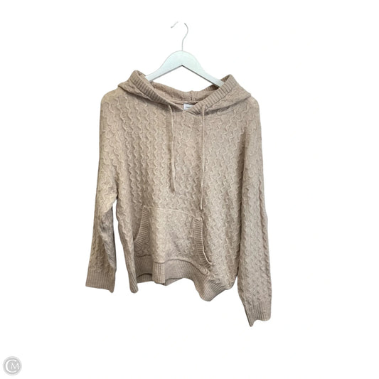 Sweatshirt Hoodie By Gibson And Latimer In Brown, Size: M