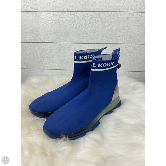 Shoes Designer By Michael Kors In Blue, Size: 9.5