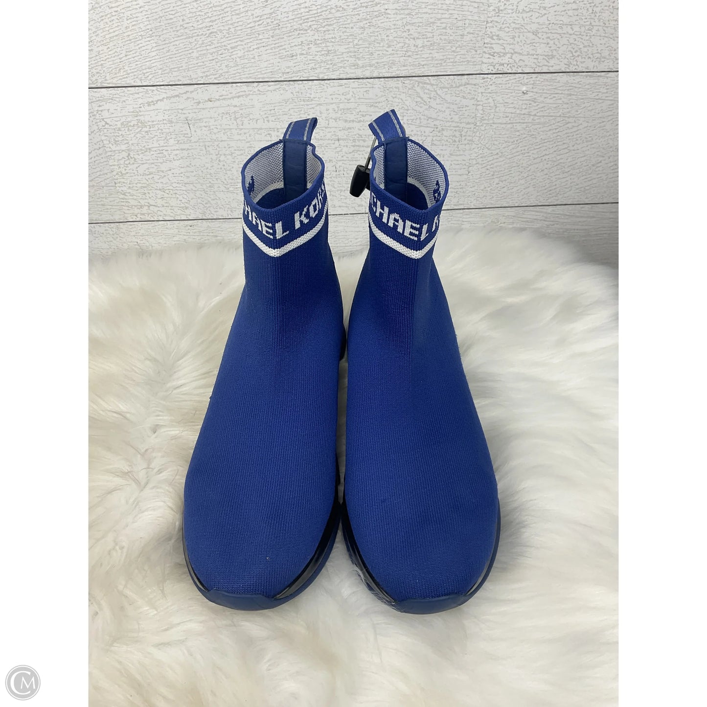 Shoes Designer By Michael Kors In Blue, Size: 9.5